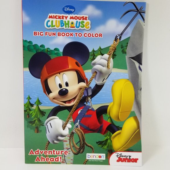 Mickey Mouse Club Coloring Big fun adventure book - Picture 2 of 6